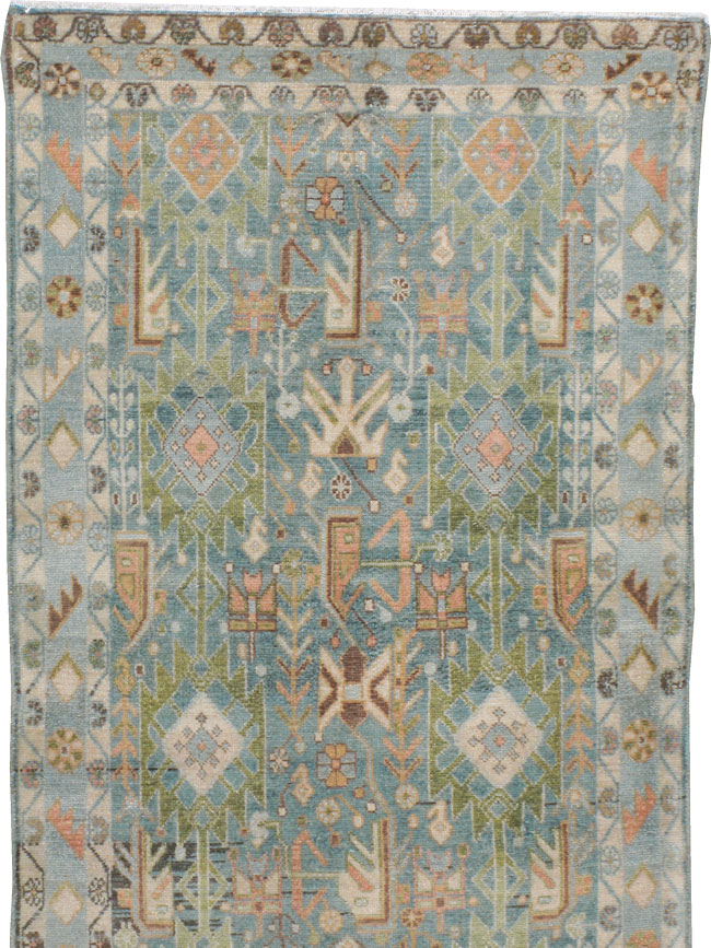 Vintage Persian Malayer Runner, No.22214 - Staging
