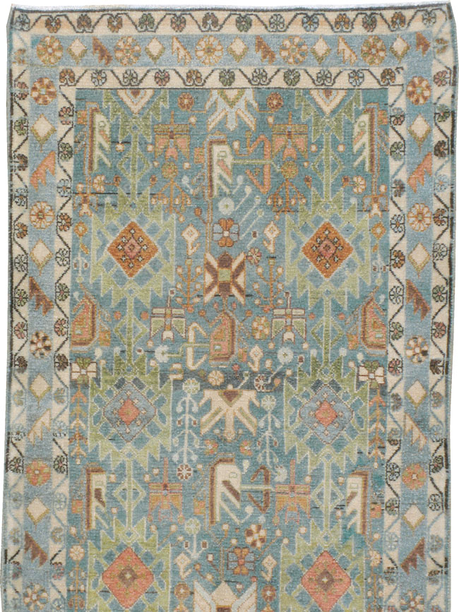 Vintage Persian Malayer Runner, No.22214 - Staging