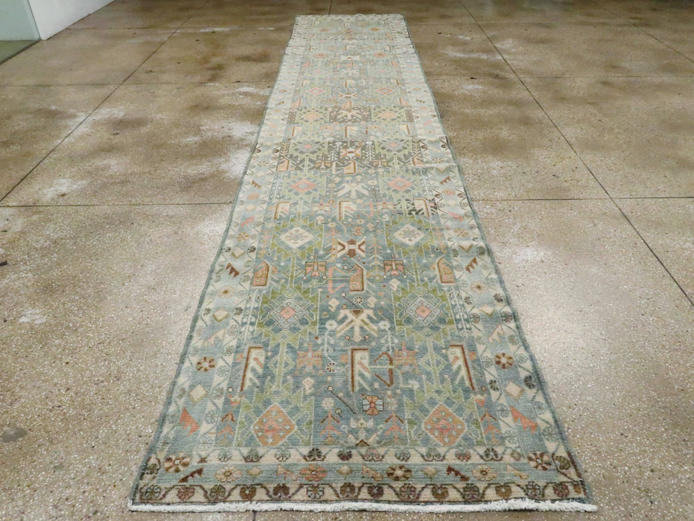 Vintage Persian Malayer Runner, No.22214 - Staging