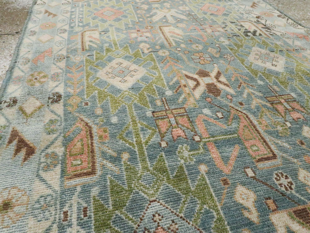 Vintage Persian Malayer Runner, No.22214 - Staging