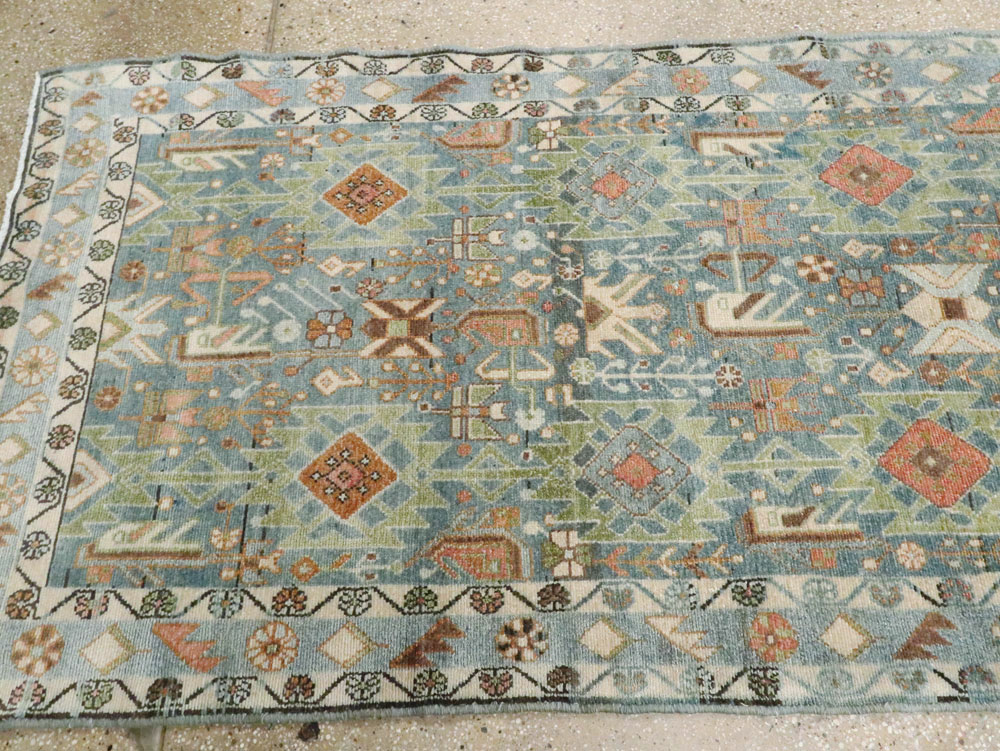 Vintage Persian Malayer Runner, No.22214 - Staging