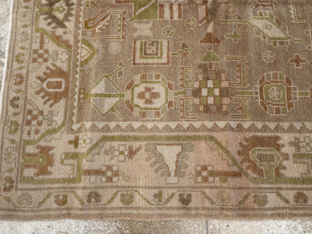 Vintage Persian Malayer Rug, No.22217 - Staging