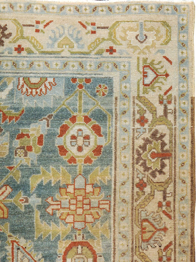 Vintage Persian Malayer Rug, No.22218 - Staging