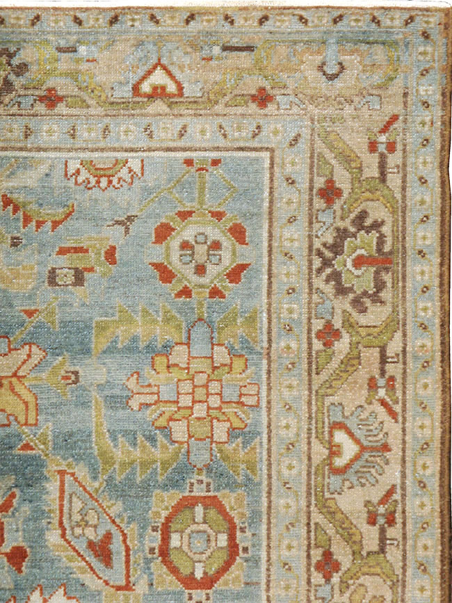 Vintage Persian Malayer Rug, No.22218 - Staging