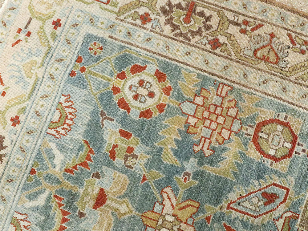 Vintage Persian Malayer Rug, No.22218 - Staging