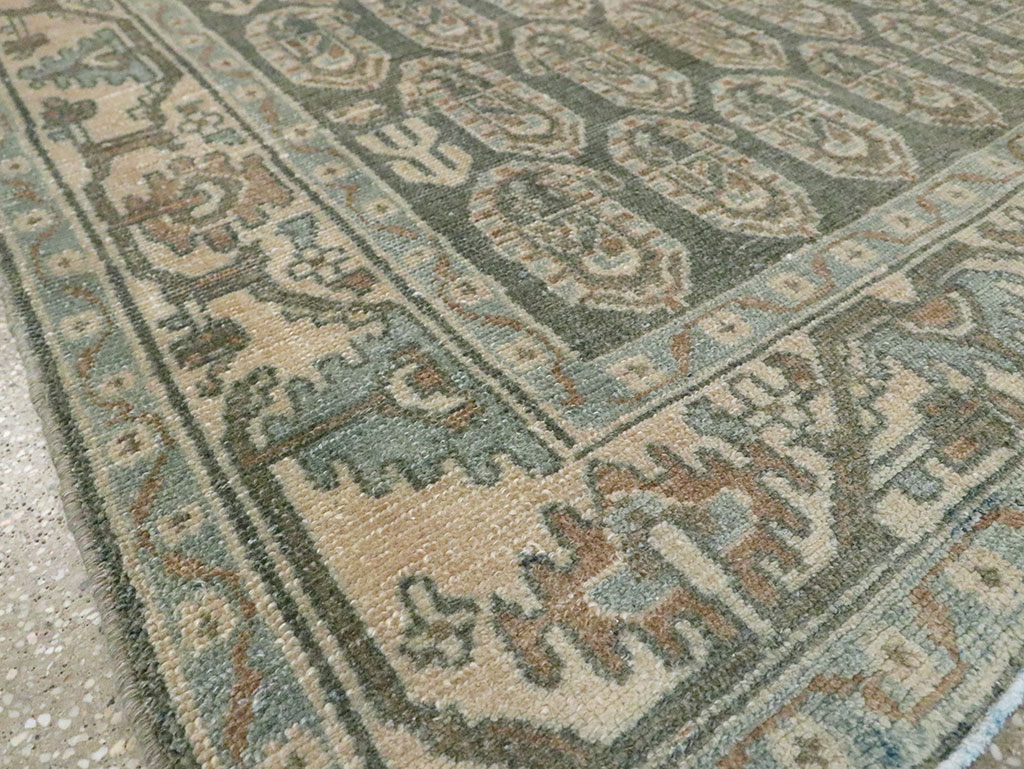 Vintage Persian Malayer Rug, No.22219 - Staging