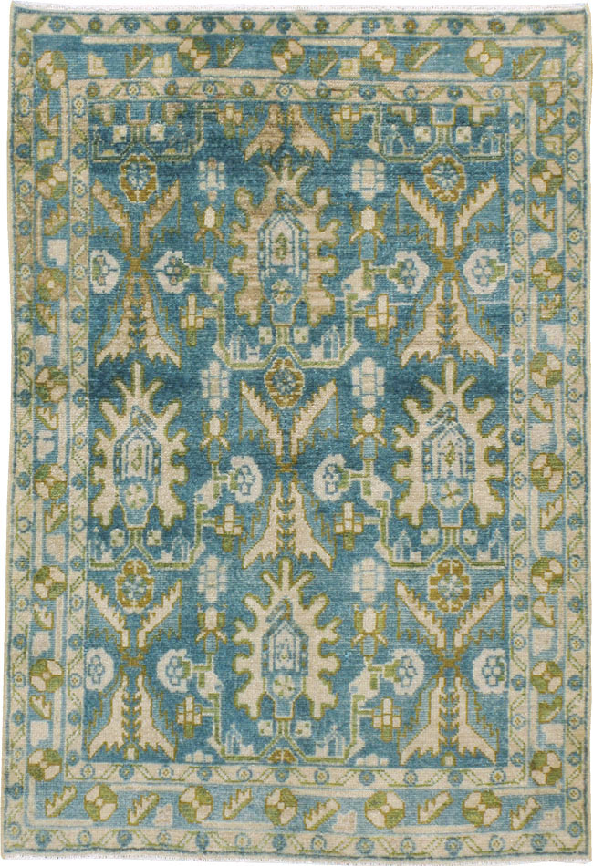 Vintage Persian Malayer Rug, No.22224 - Staging