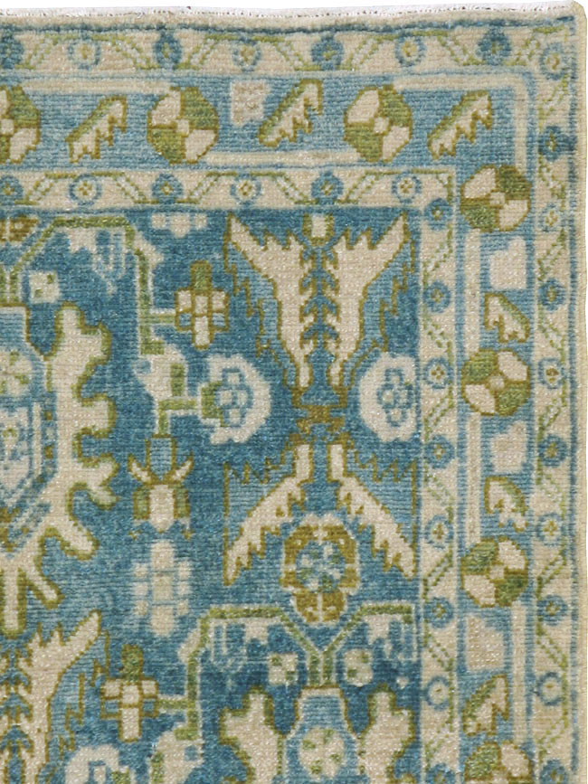 Vintage Persian Malayer Rug, No.22224 - Staging