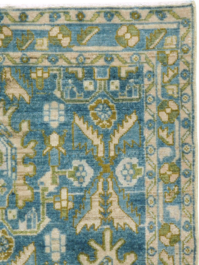 Vintage Persian Malayer Rug, No.22224 - Staging