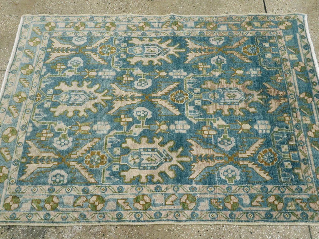 Vintage Persian Malayer Rug, No.22224 - Staging