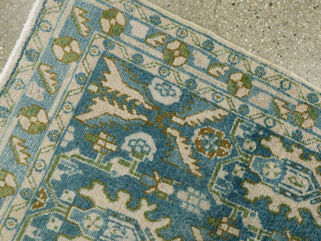 Vintage Persian Malayer Rug, No.22224 - Staging