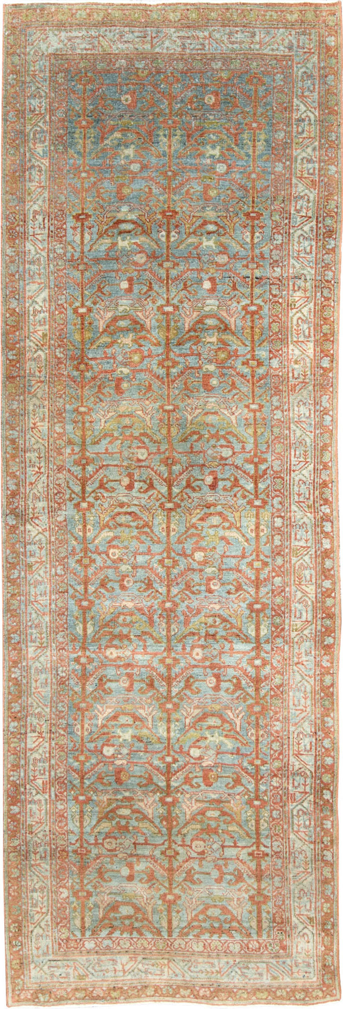 Vintage Persian Malayer Runner, No.22225 - Staging