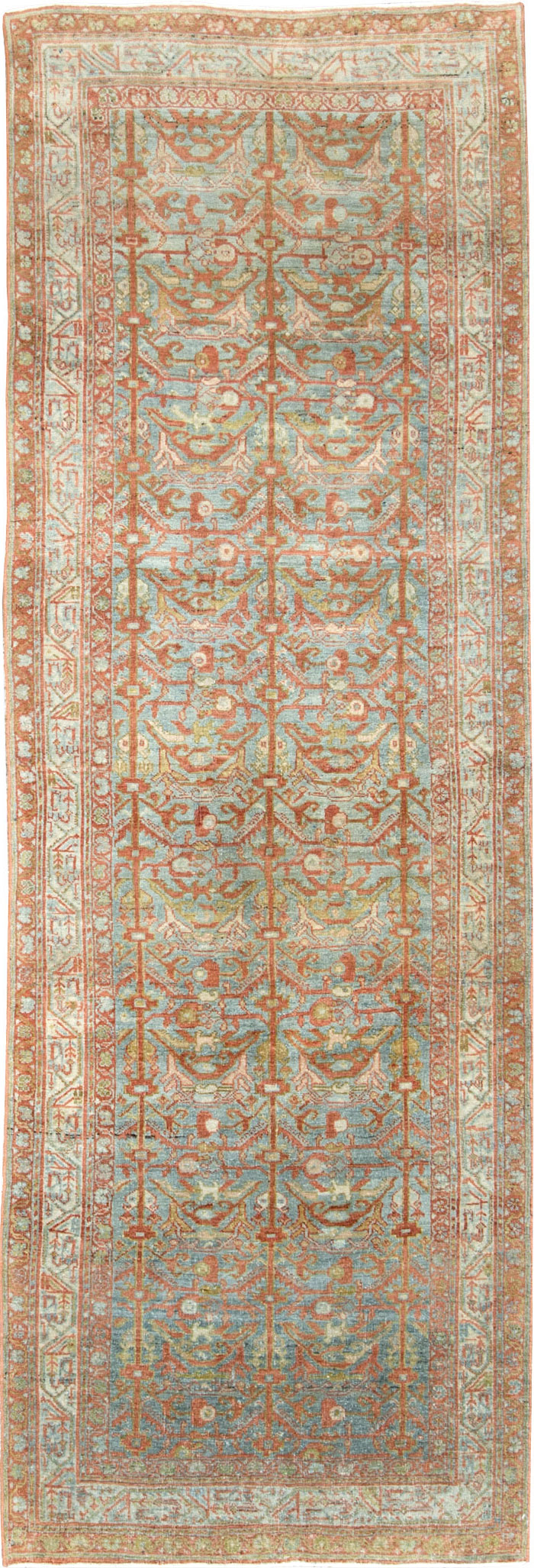 Vintage Persian Malayer Runner, No.22225 - Staging