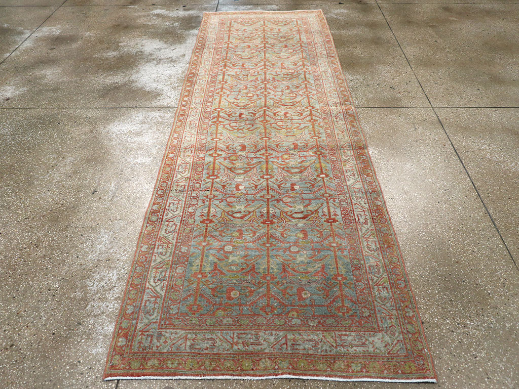 Vintage Persian Malayer Runner, No.22225 - Staging