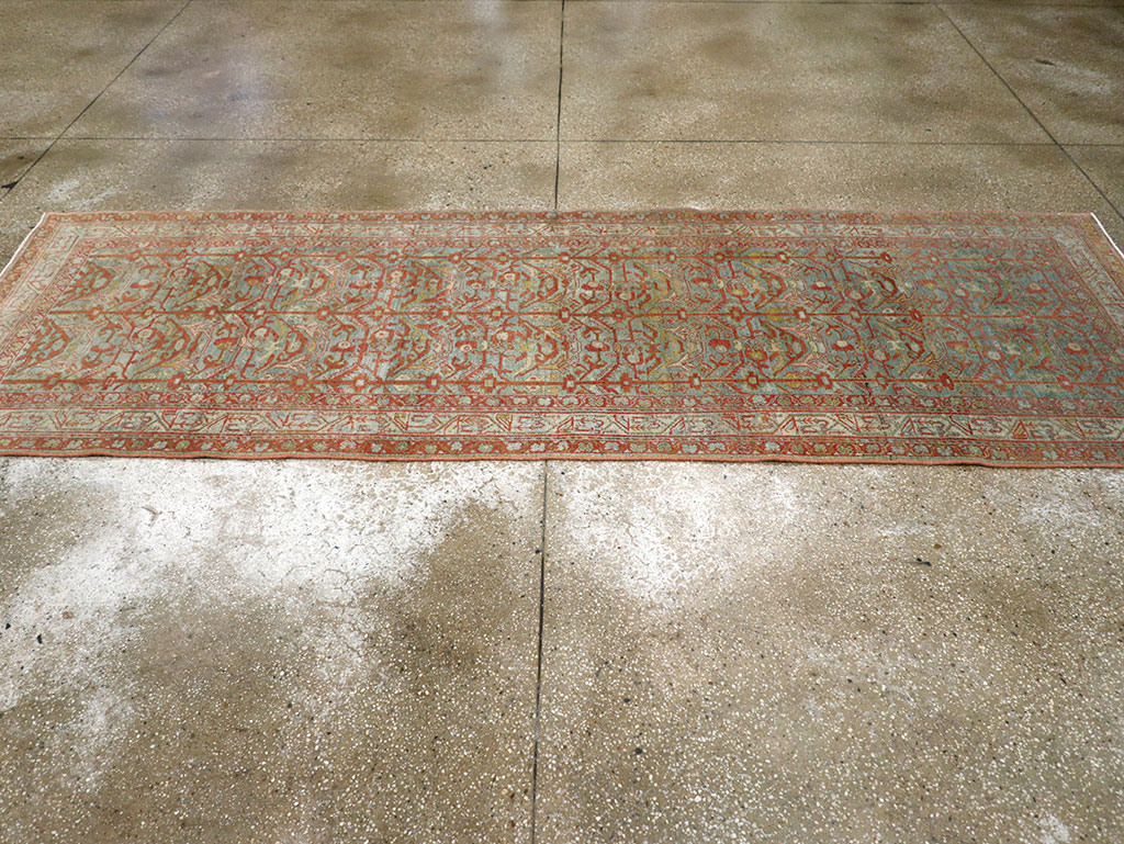 Vintage Persian Malayer Runner, No.22225 - Staging