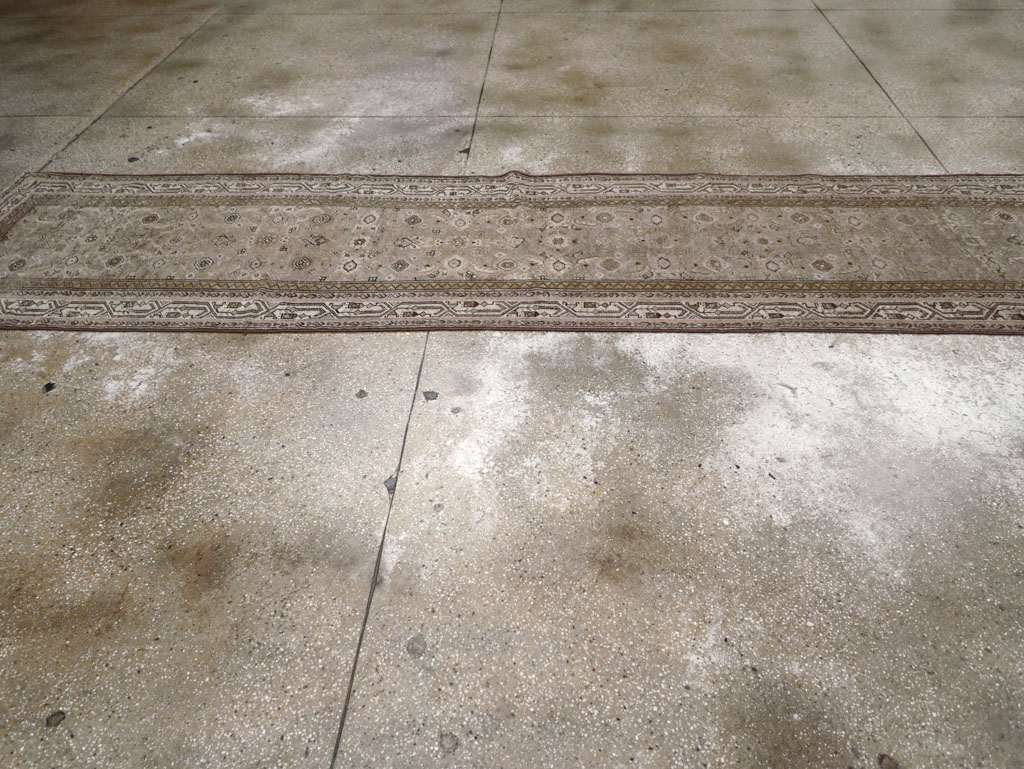 Vintage Persian Malayer Runner (Pair: 1 of 2), No.22226 - Staging