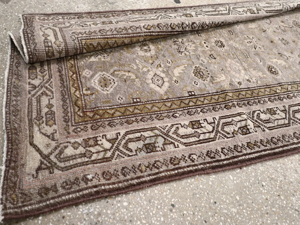 Vintage Persian Malayer Runner (Pair: 1 of 2), No.22226 - Staging