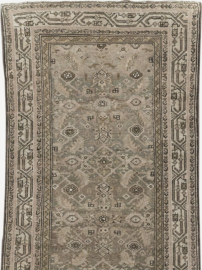 Vintage Persian Malayer Runner (Pair: 2 of 2), No.22227 - Staging