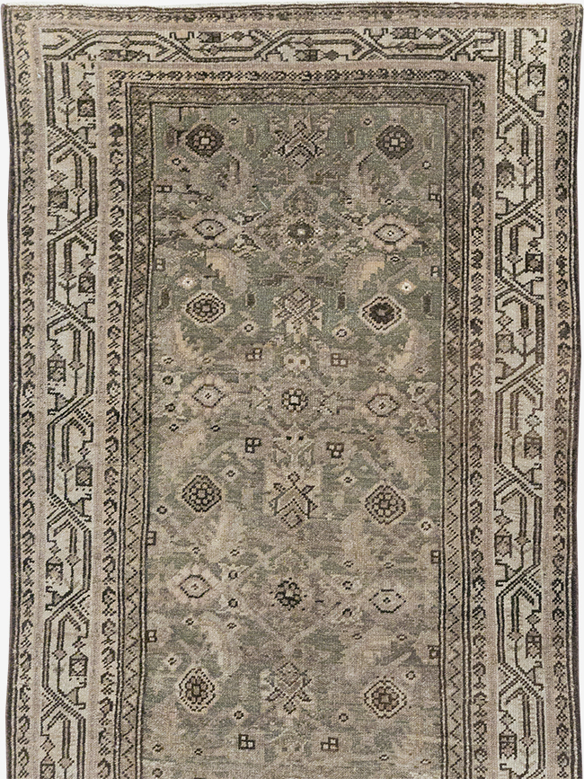 Vintage Persian Malayer Runner (Pair: 2 of 2), No.22227 - Staging