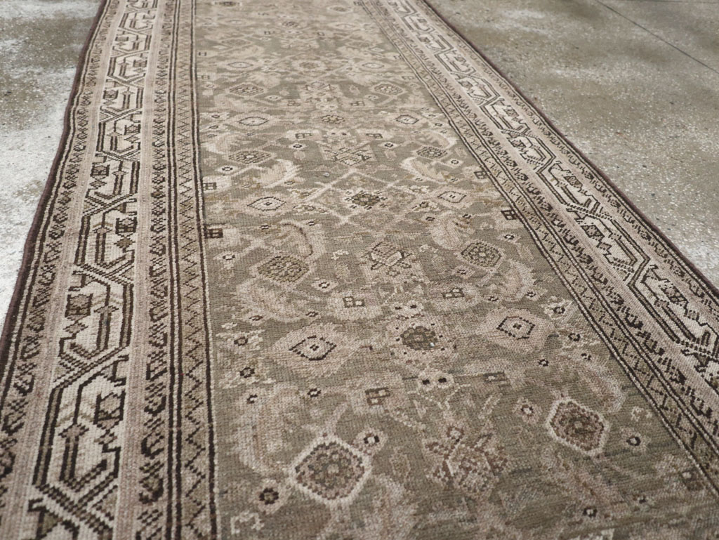 Vintage Persian Malayer Runner (Pair: 2 of 2), No.22227 - Staging