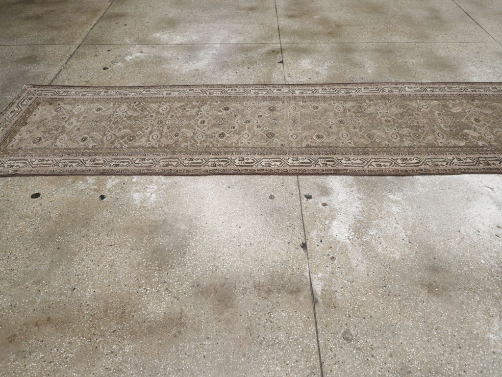 Vintage Persian Malayer Runner (Pair: 2 of 2), No.22227 - Staging