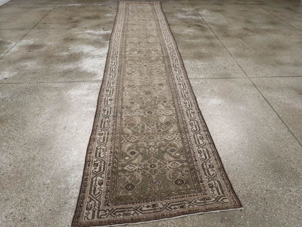 Vintage Persian Malayer Runner (Pair: 2 of 2), No.22227 - Staging