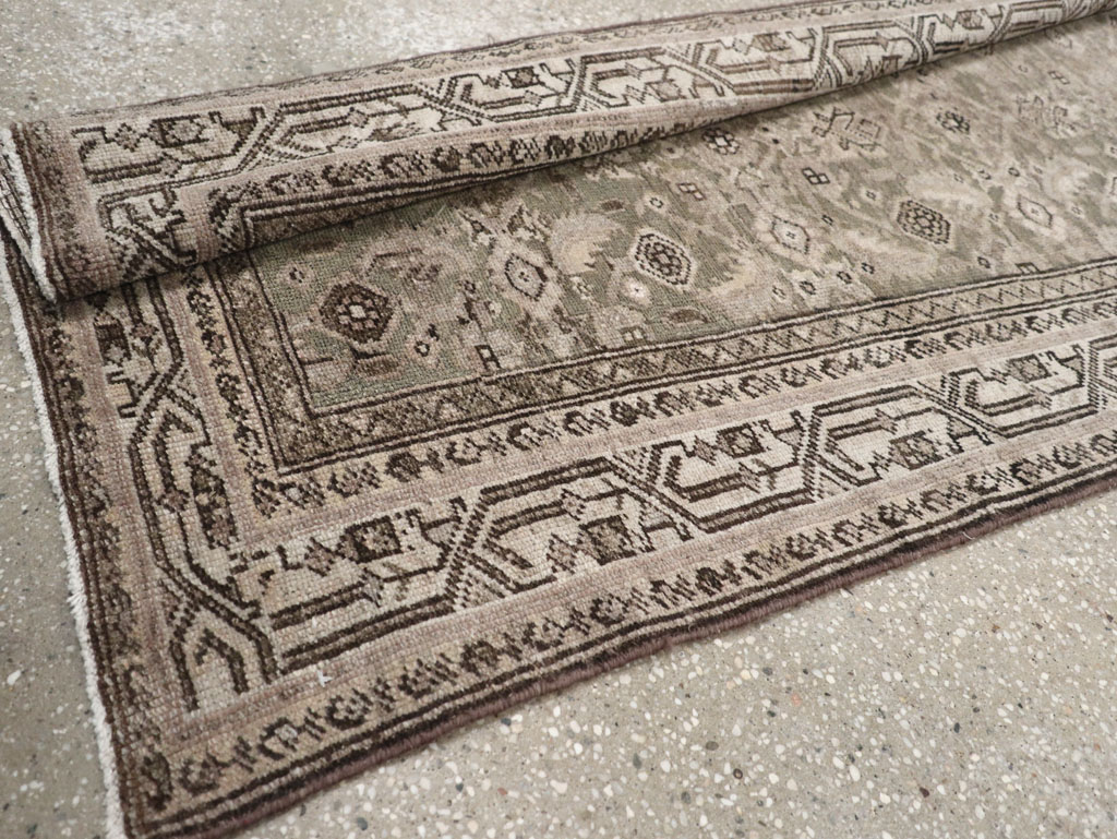 Vintage Persian Malayer Runner (Pair: 2 of 2), No.22227 - Staging