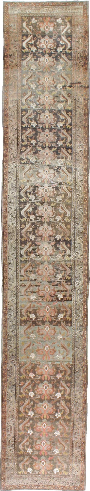 Vintage Persian Malayer Runner, No.22240 - Staging