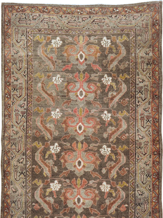 Vintage Persian Malayer Runner, No.22240 - Staging