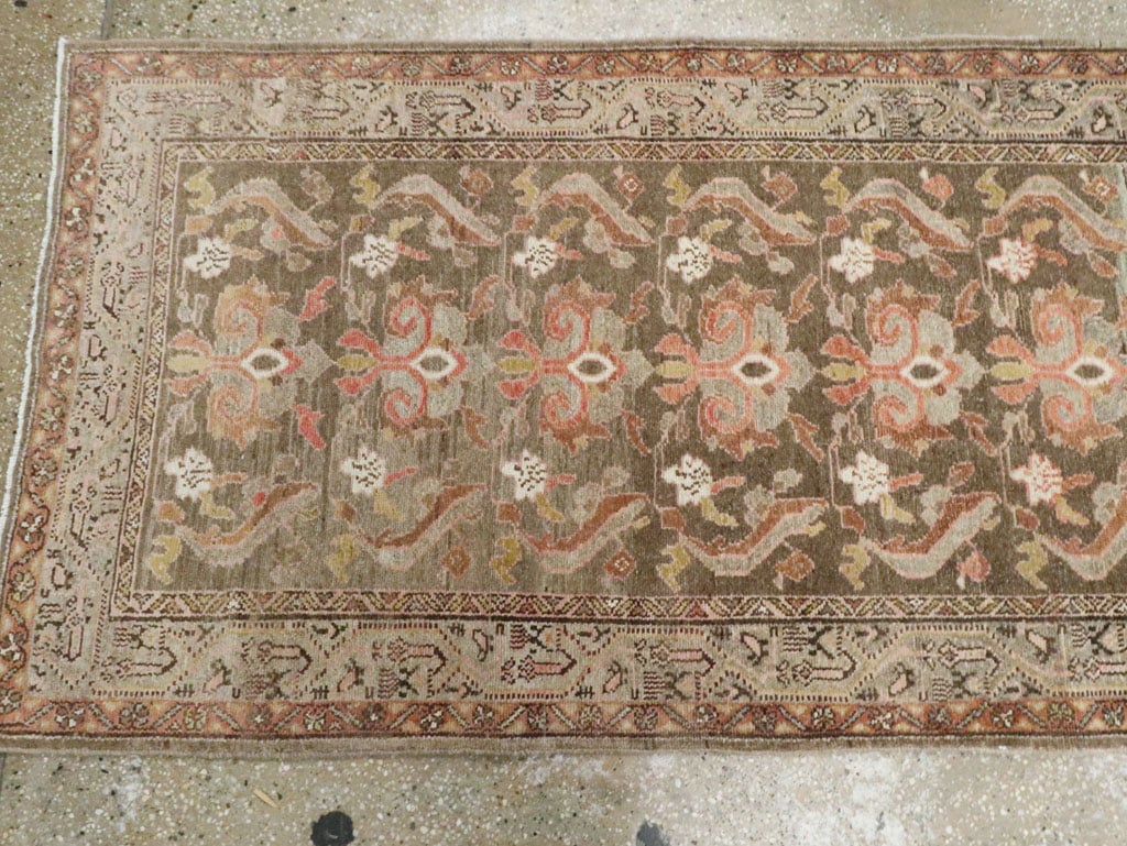 Vintage Persian Malayer Runner, No.22240 - Staging