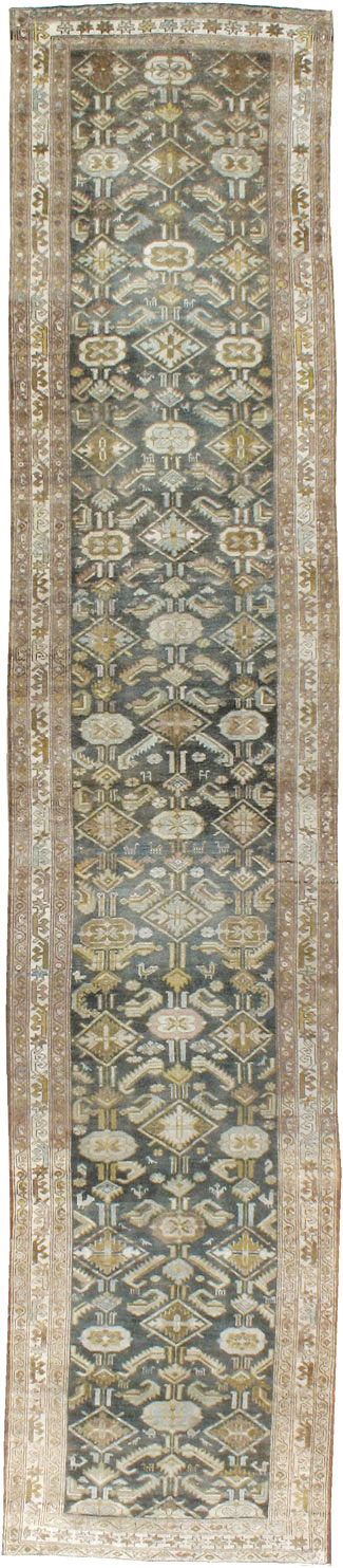 Vintage Persian Malayer Runner, No.22242 - Staging