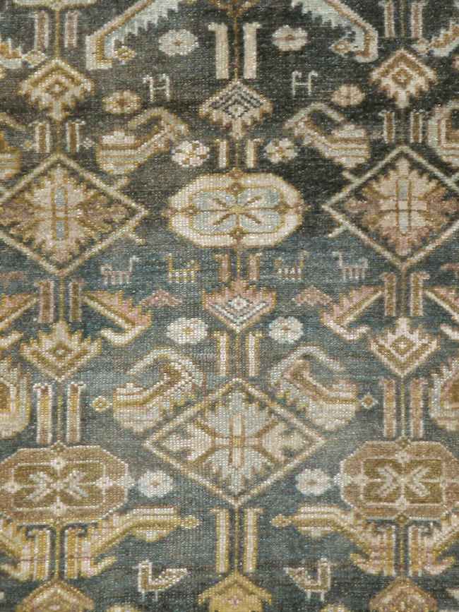 Vintage Persian Malayer Runner, No.22242 - Staging