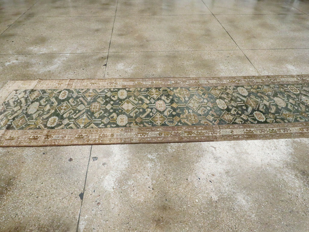 Vintage Persian Malayer Runner, No.22242 - Staging