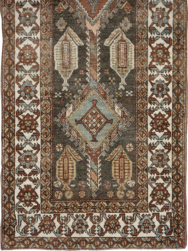 Antique Persian Kurdish Runner, No.22243 - Staging