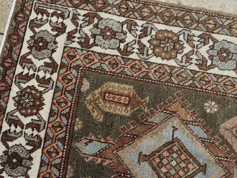Antique Persian Kurdish Runner, No.22243 - Staging