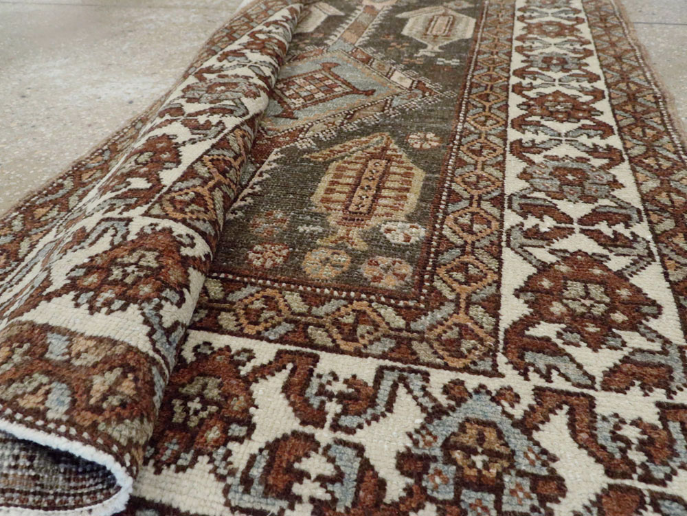 Antique Persian Kurdish Runner, No.22243 - Staging