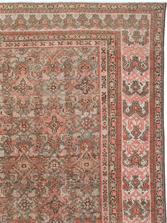 Vintage Persian Malayer Carpet, No.22248 - Staging