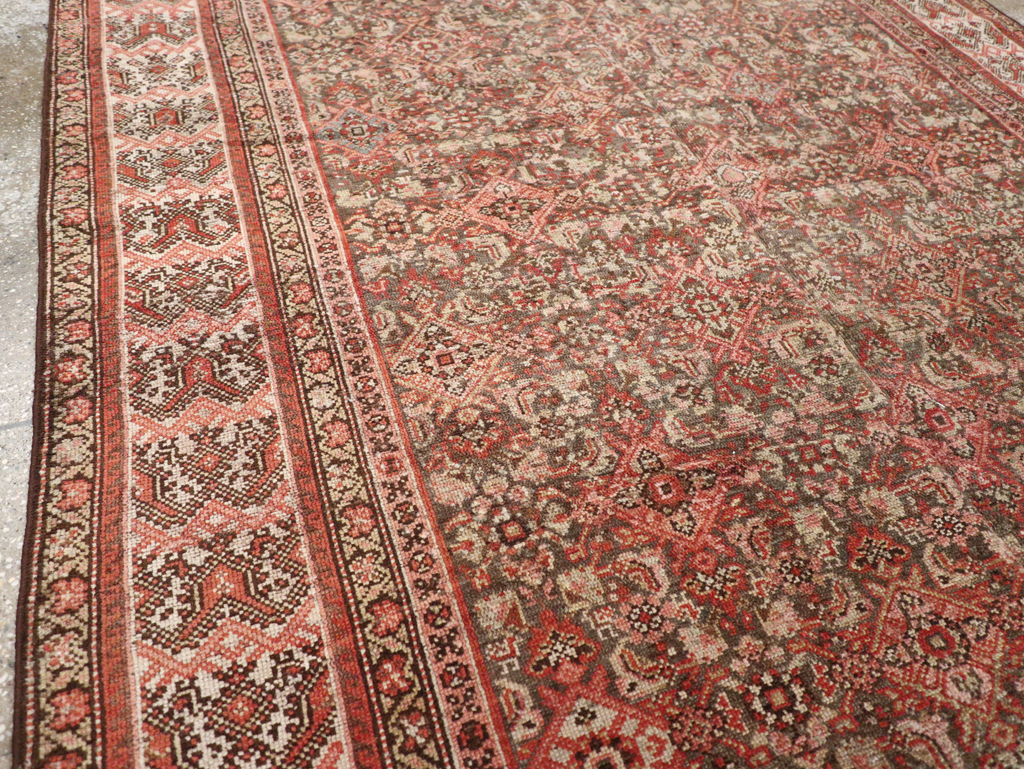 Vintage Persian Malayer Carpet, No.22248 - Staging