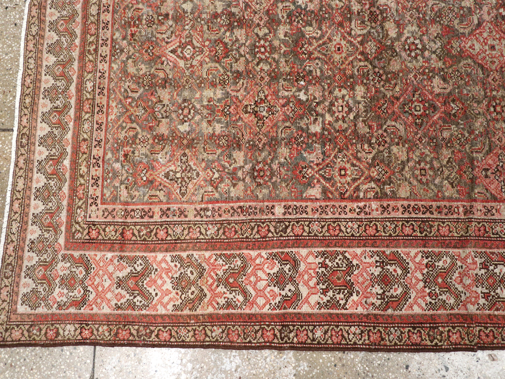 Vintage Persian Malayer Carpet, No.22248 - Staging