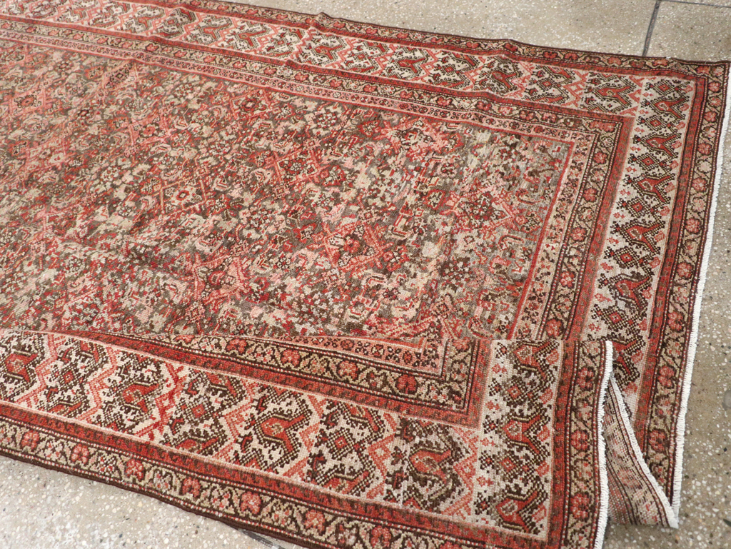 Vintage Persian Malayer Carpet, No.22248 - Staging