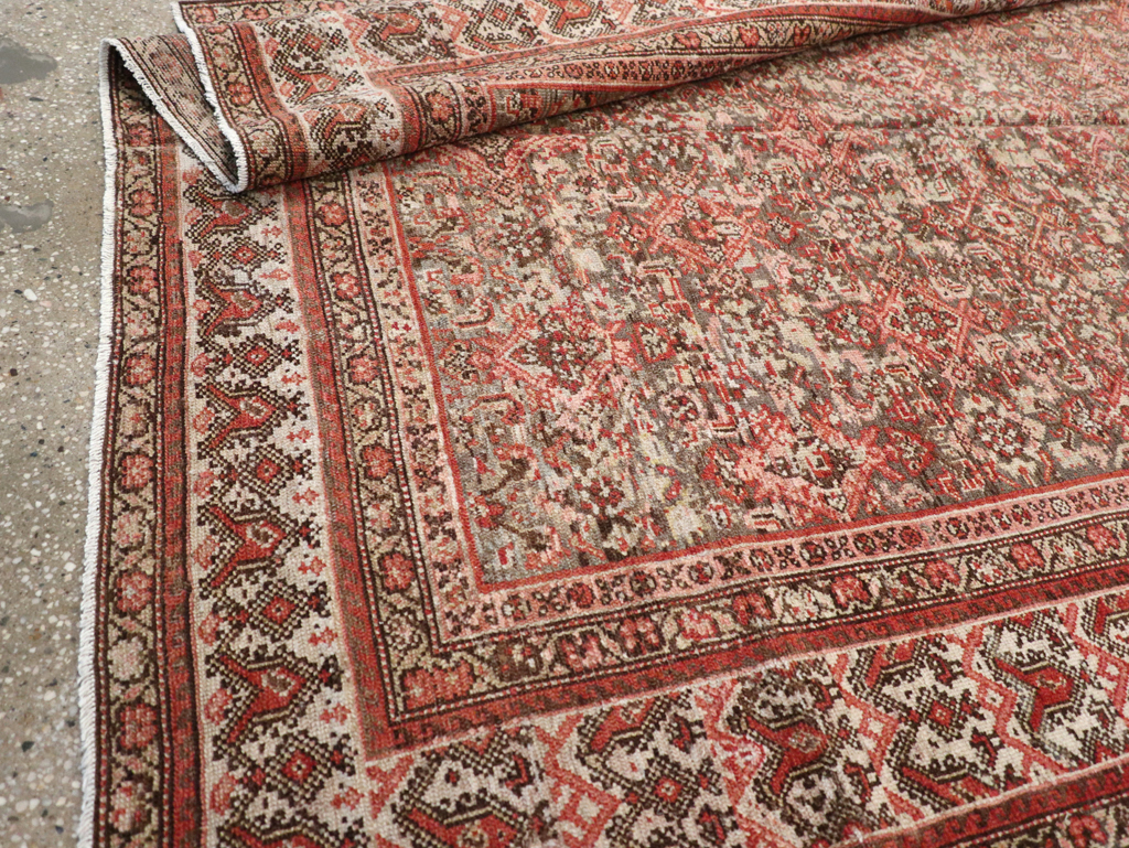 Vintage Persian Malayer Carpet, No.22248 - Staging