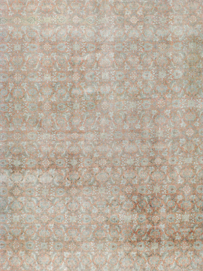 Antique Persian Tabriz Carpet, No.22253 - Staging