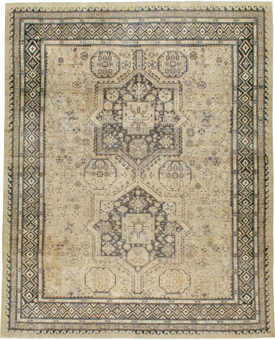 Vintage Persian Tabriz Carpet, No.22264 - Staging