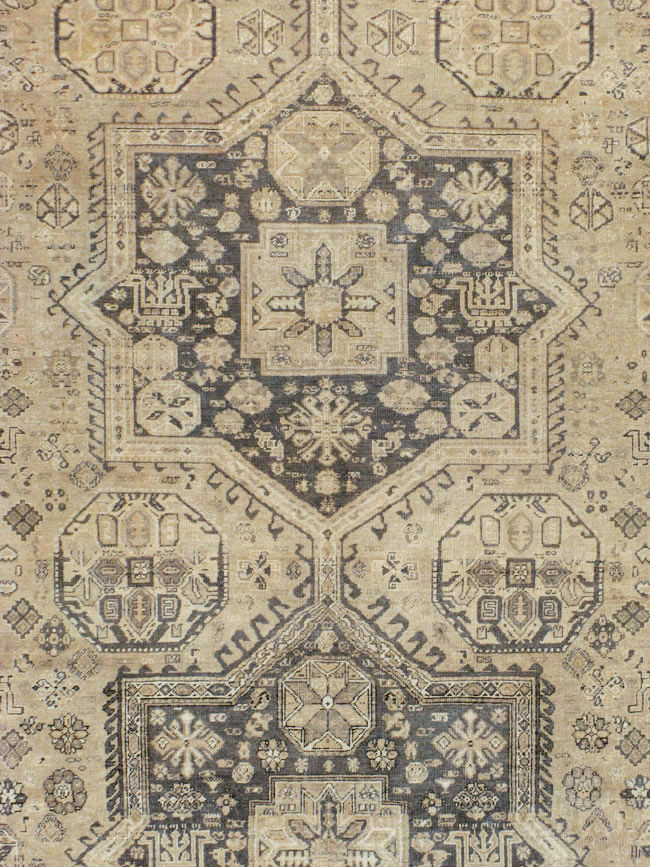 Vintage Persian Tabriz Carpet, No.22264 - Staging