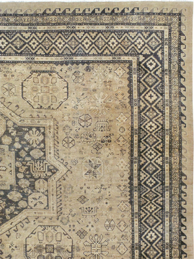Vintage Persian Tabriz Carpet, No.22264 - Staging