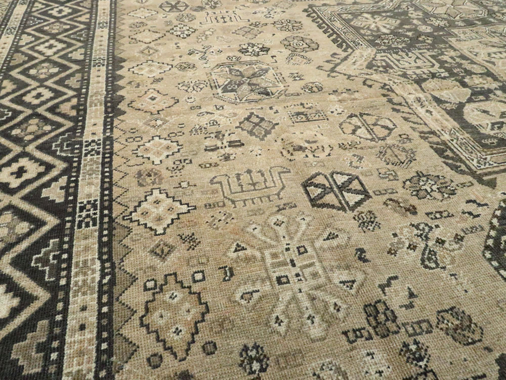 Vintage Persian Tabriz Carpet, No.22264 - Staging