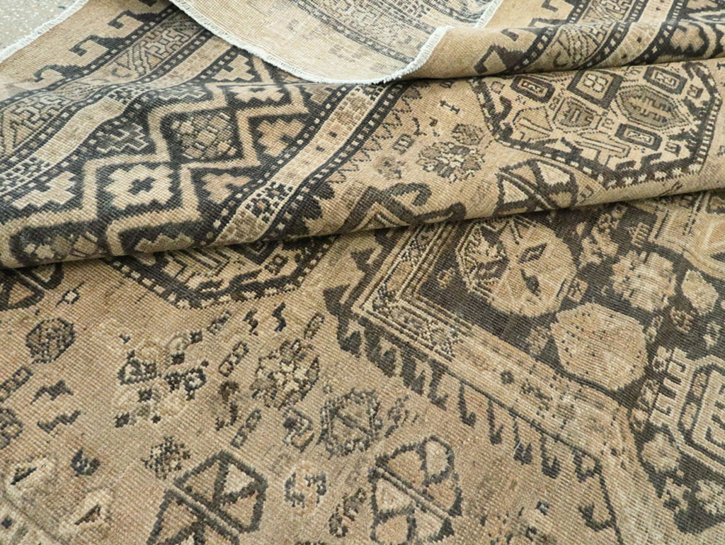 Vintage Persian Tabriz Carpet, No.22264 - Staging