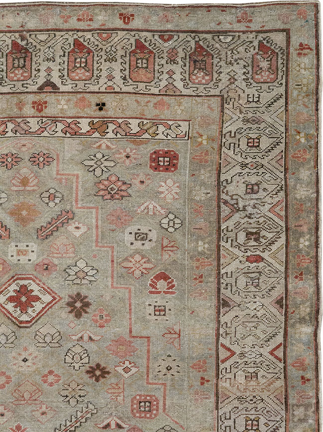 Antique Caucasian Karabagh Carpet, No.22266 - Staging