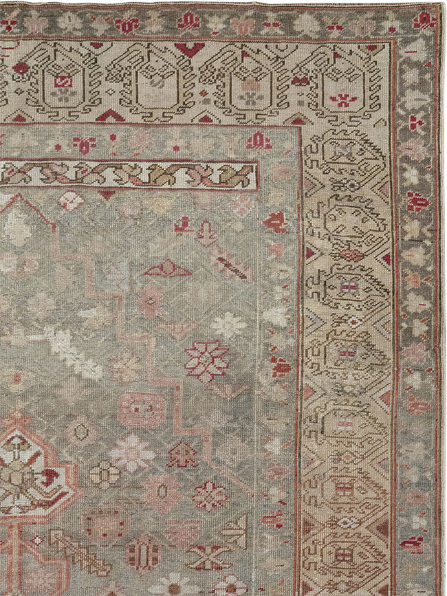 Antique Caucasian Karabagh Carpet, No.22266 - Staging