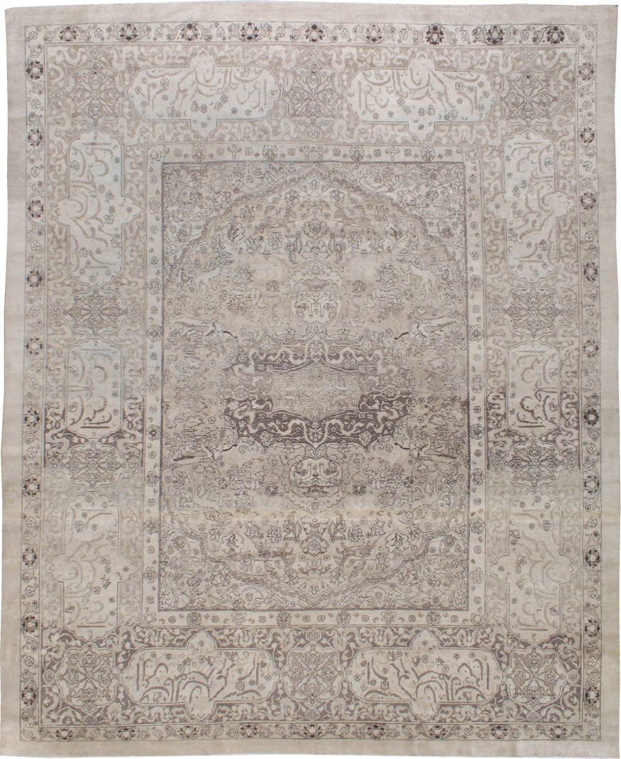 Vinitage Indian Amritsar Carpet, No.22272 - Staging